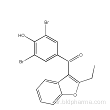 Benzbromarone CAS رقم 3562-84-3